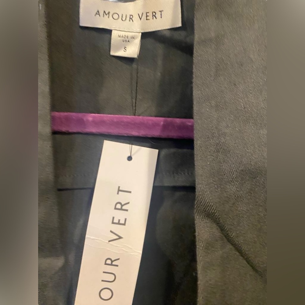 NWT Amour Vert blazer jacket Size S - Picture 7 of 7